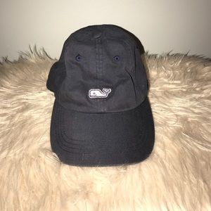 Vineyard Vines Navy and Pink Hat
